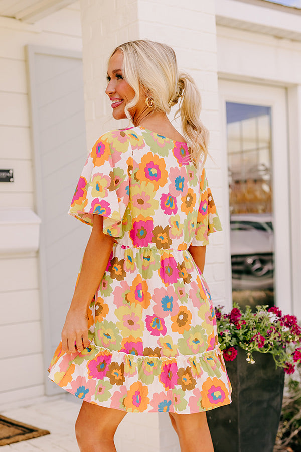 Oh Happy Days Floral Mini Dress