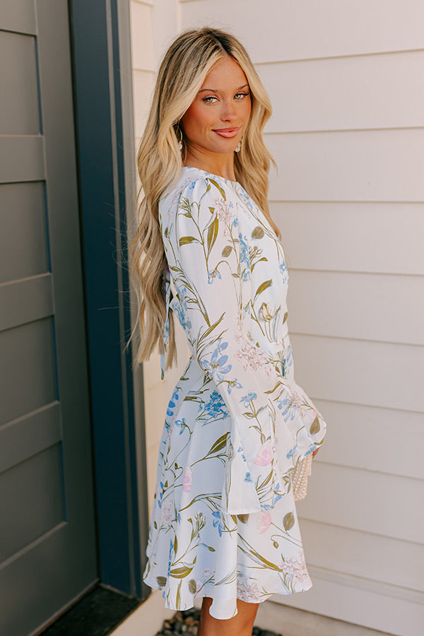 Dreamy Gardens Floral Mini Dress