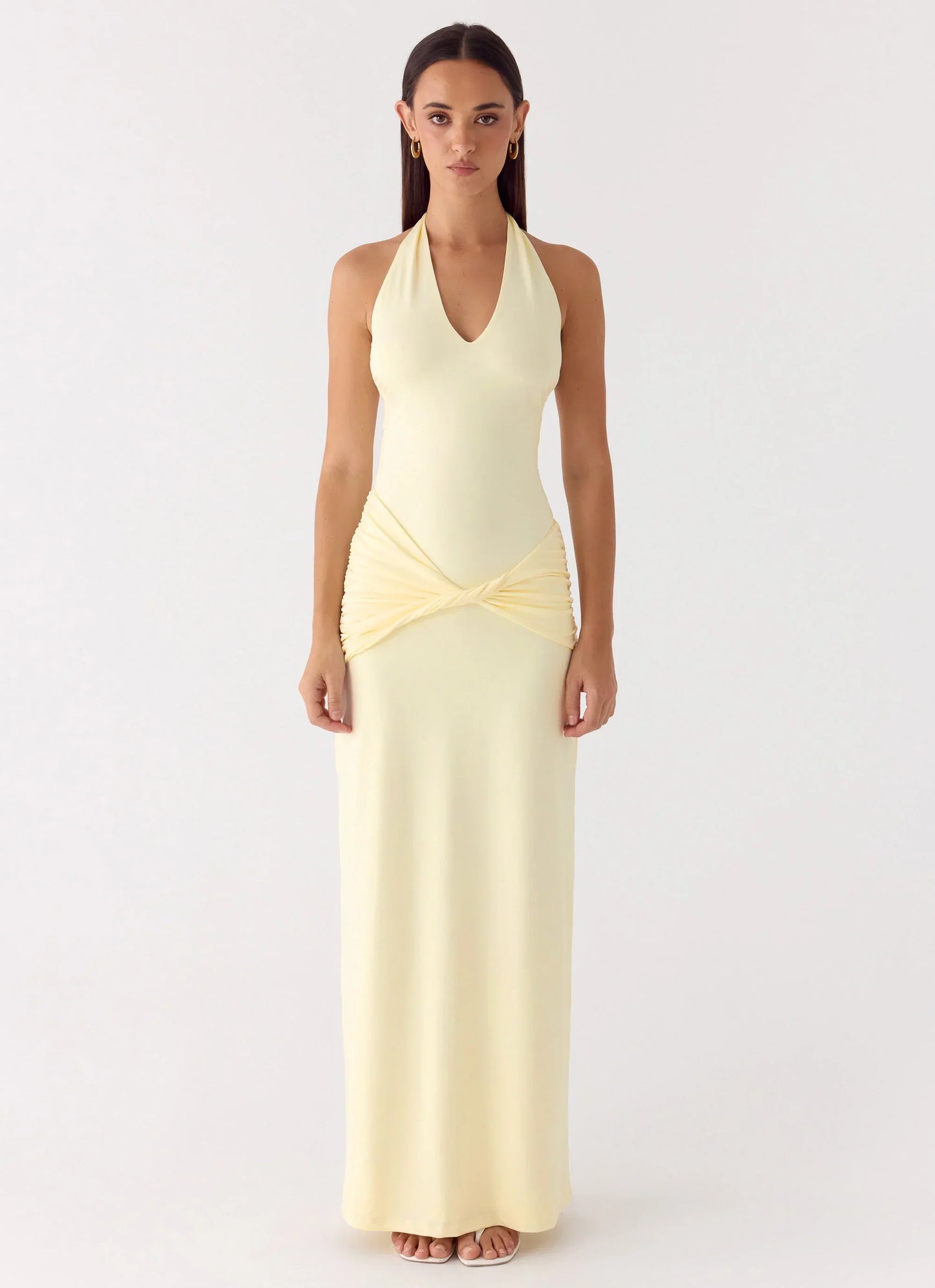 Maribelle Maxi Dress - Lemon