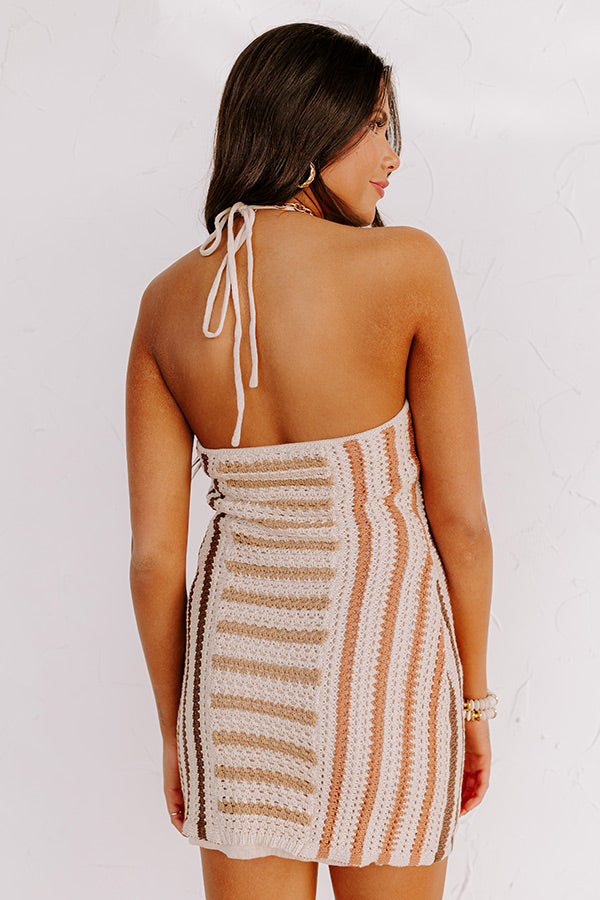 Treasure Found Crochet Mini Dress