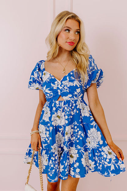 Wisteria Lane Floral Mini Dress