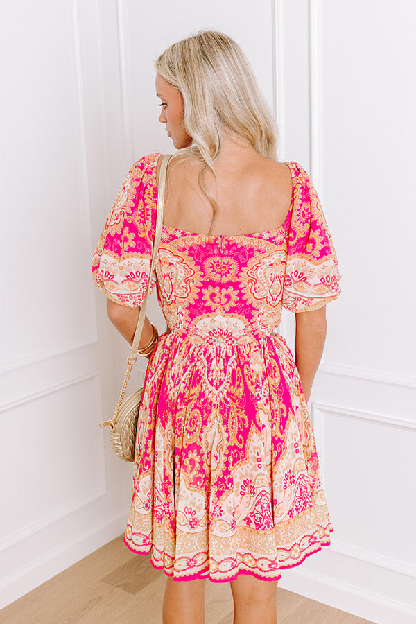 Mostly Coastal Cut Out Dress