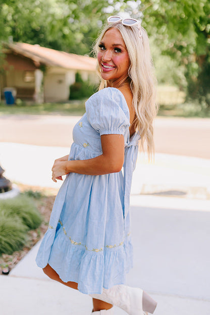 Daily Obsession Embroidered Dress