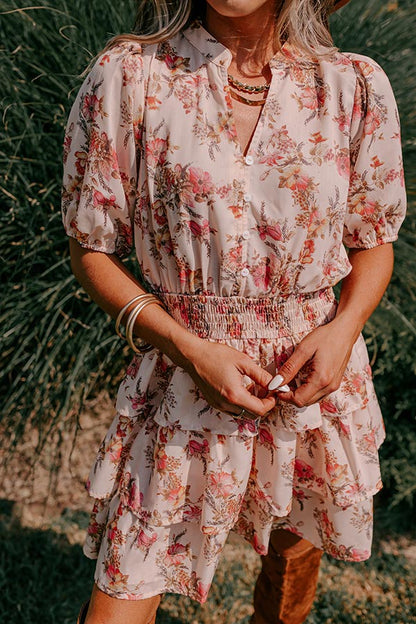 Feel The Romance Floral Mini Dress