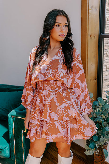 Flirtatious Outing Floral Mini Dress