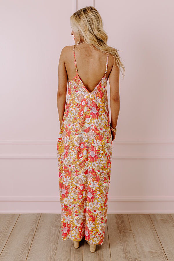 Casually Chic Floral Maxi