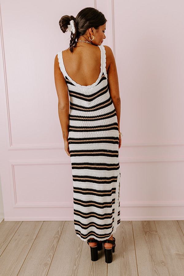 Sunkissed Shores Knit Midi
