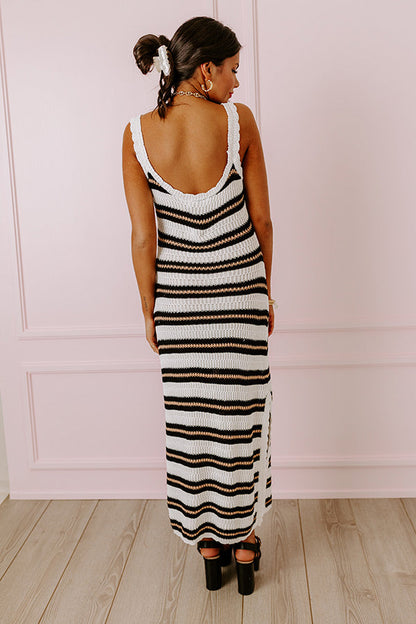 Sunkissed Shores Knit Midi