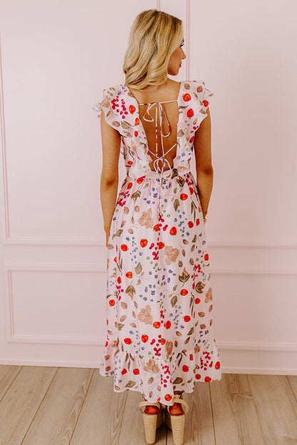 Picnic Date Ruffle Maxi
