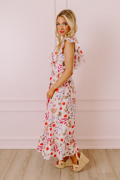 Picnic Date Ruffle Maxi