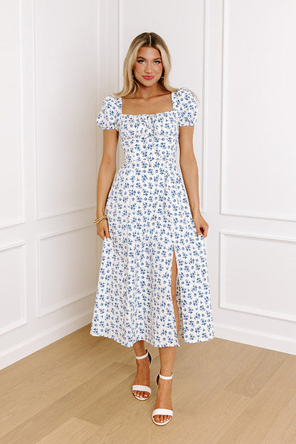 Kensington Gardens Floral Midi