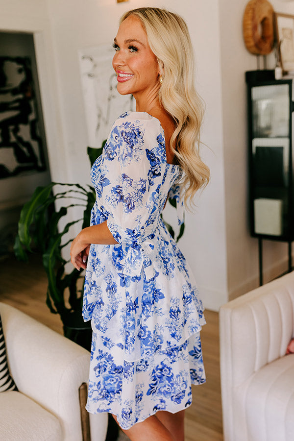 Spring Tea Garden Smocked Dress