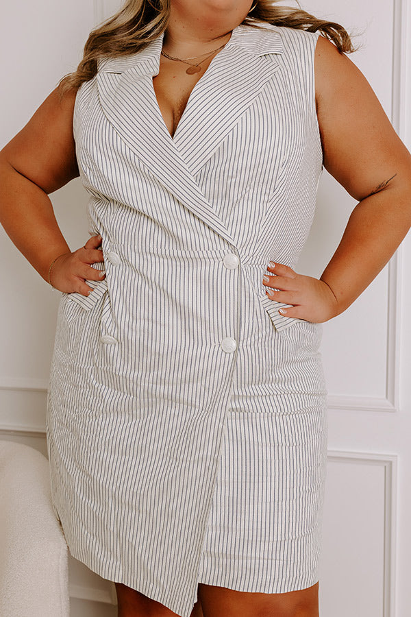 Country Club Chic Wrap Dress Curves