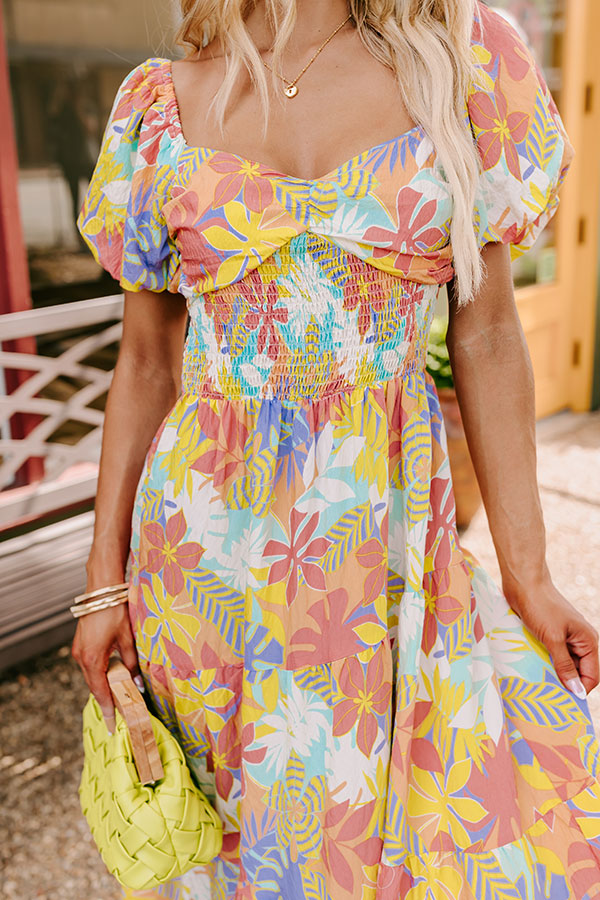 On Tropic Time Maxi Dress in Sea Glass