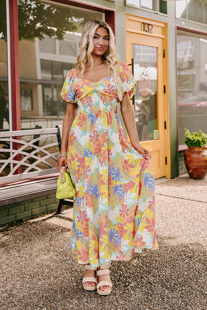 On Tropic Time Maxi Dress in Sea Glass