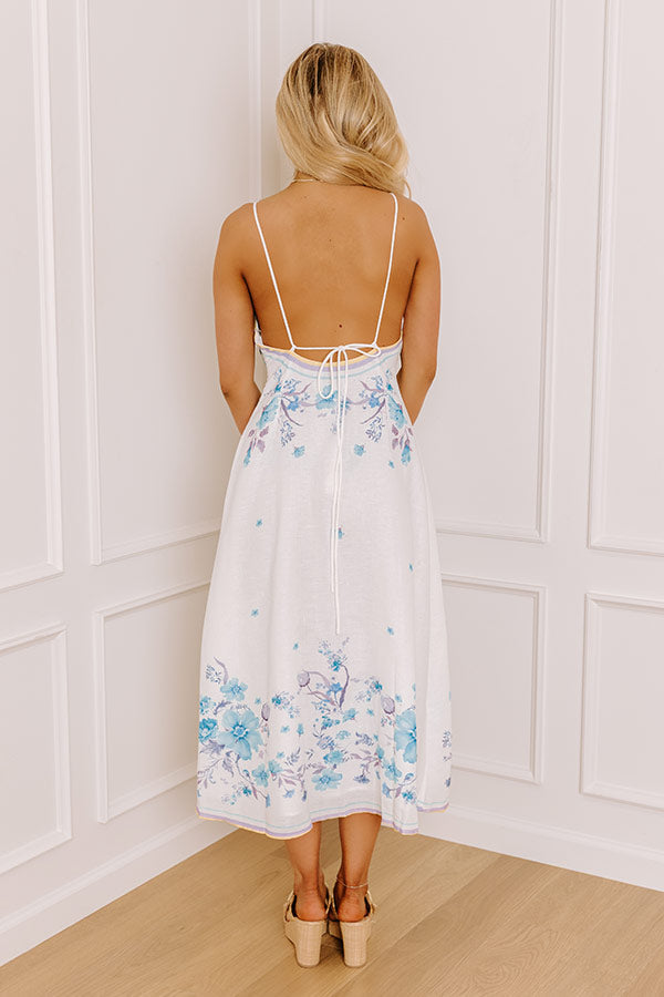 Quiet Countryside Floral Midi