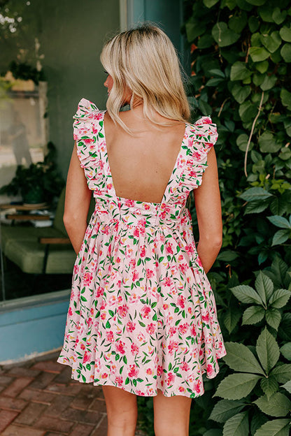 Rosewood Romance Floral Mini Dress