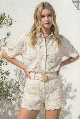 St. Tropez Crochet top