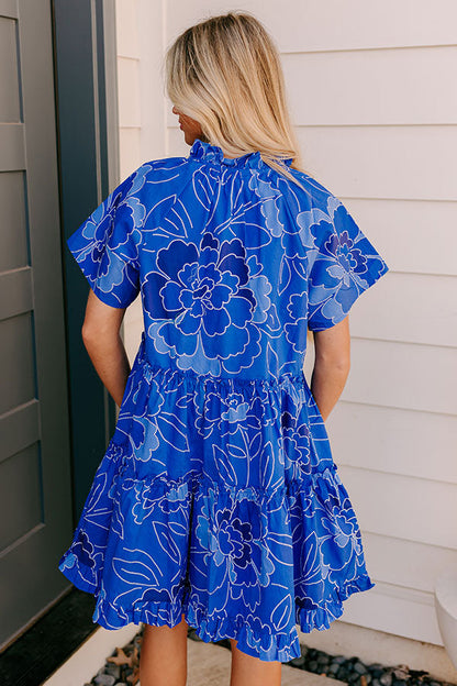Clever And Kind Floral Mini Dress