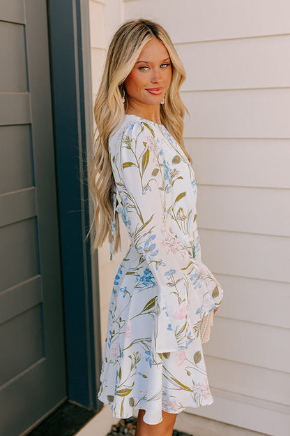 Dreamy Gardens Floral Mini Dress