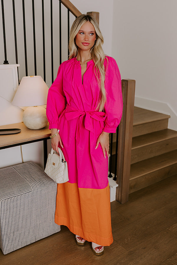 Sorbet Kisses Maxi Dress