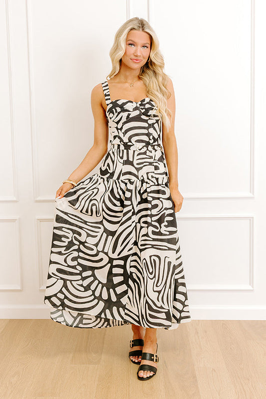 Miami Mixer Midi Dress