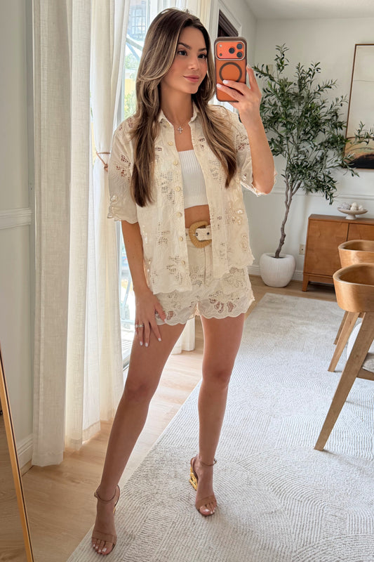 St. Tropez Crochet top