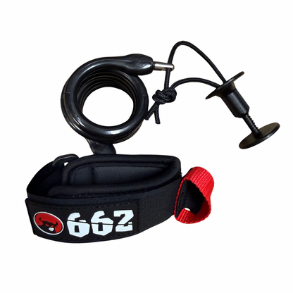 662 Big Coil Wrist Bodyboard Leash