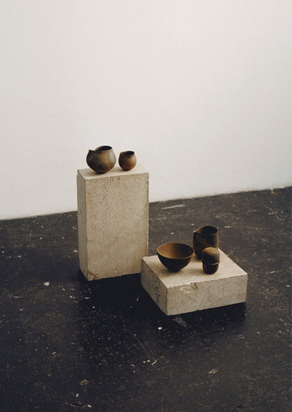 Yuichi Romita Katakuchi Pourer Large | Ash Brown
