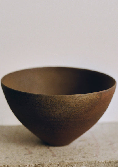 Yuichi Romita Wood Fired Rice Bowl | Ash Brown