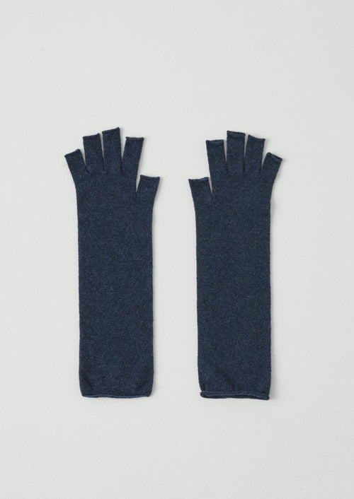 Nishiguchi Kutsushita Merino Tipless Gloves | Deep Blue