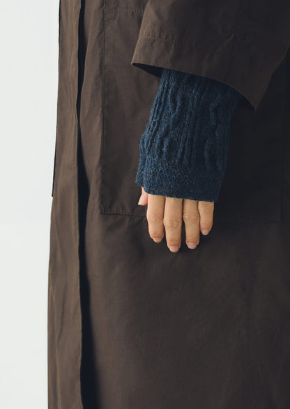 Nishiguchi Kutsushita Wool Hand Warmers | Deep Blue