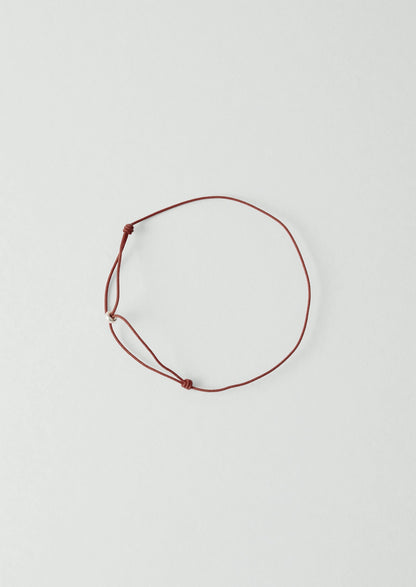 Helena Rohner Silver Bead String Bracelet | Plum/Silver