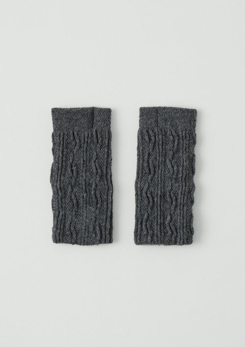 Nishiguchi Kutsushita Wool Hand Warmers | Charcoal