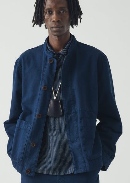 Laperruque Leather Bell Key Holder | Navy