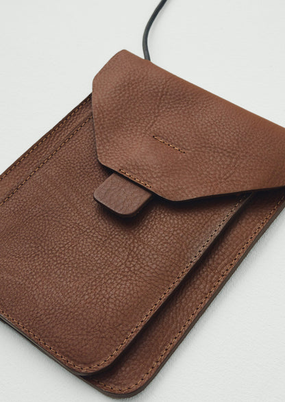 Kate Sheridan Leather Utility Bag | Carob