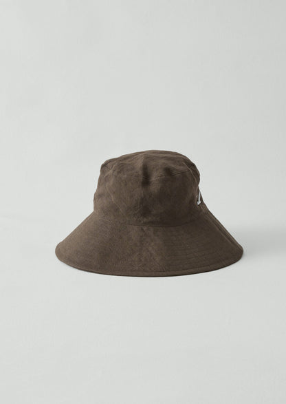 Muehlbauer Japanese Linen Sun Hat | Coffee