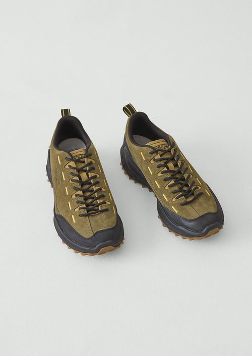 Keen Jasper Zionic Trainers | Dark Olive/Khaki