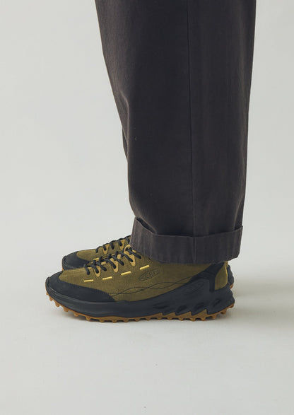 Keen Jasper Zionic Trainers | Dark Olive/Khaki