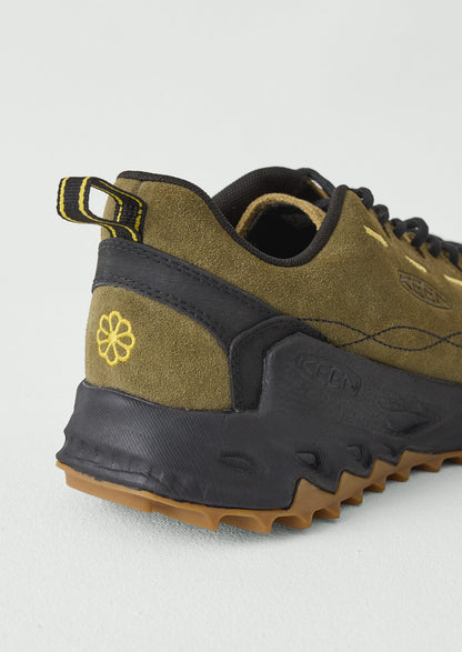 Keen Jasper Zionic Trainers | Dark Olive/Khaki