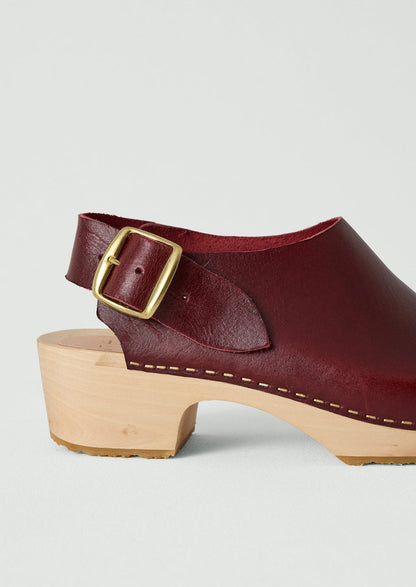 Kit and Clogs Studio Chef Clogs | Chestnut Red