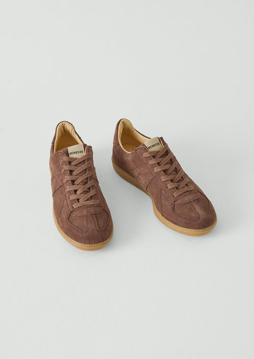 Novesta Gat Suede Trainers | Brown