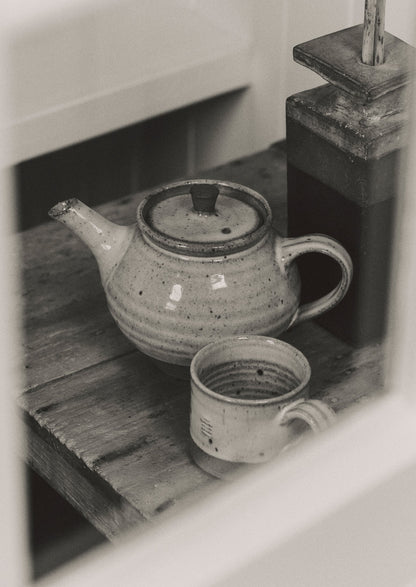 Leach Pottery Tea Pot | Blue Nuka