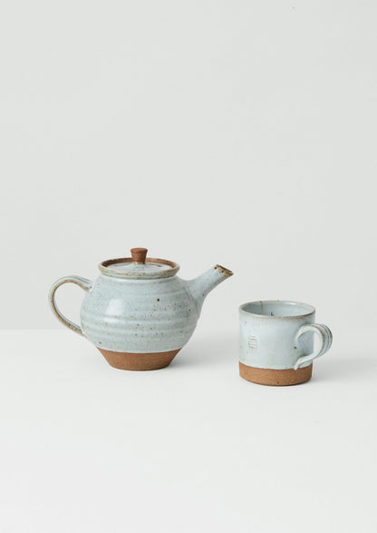 Leach Pottery Tea Pot | Blue Nuka
