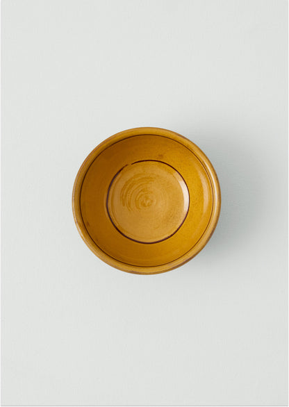 Matt Grimmitt Slipware Bowl | Honey/Terracotta