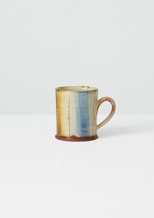 Jennifer Hall Painterly Mug | Cream/Blue