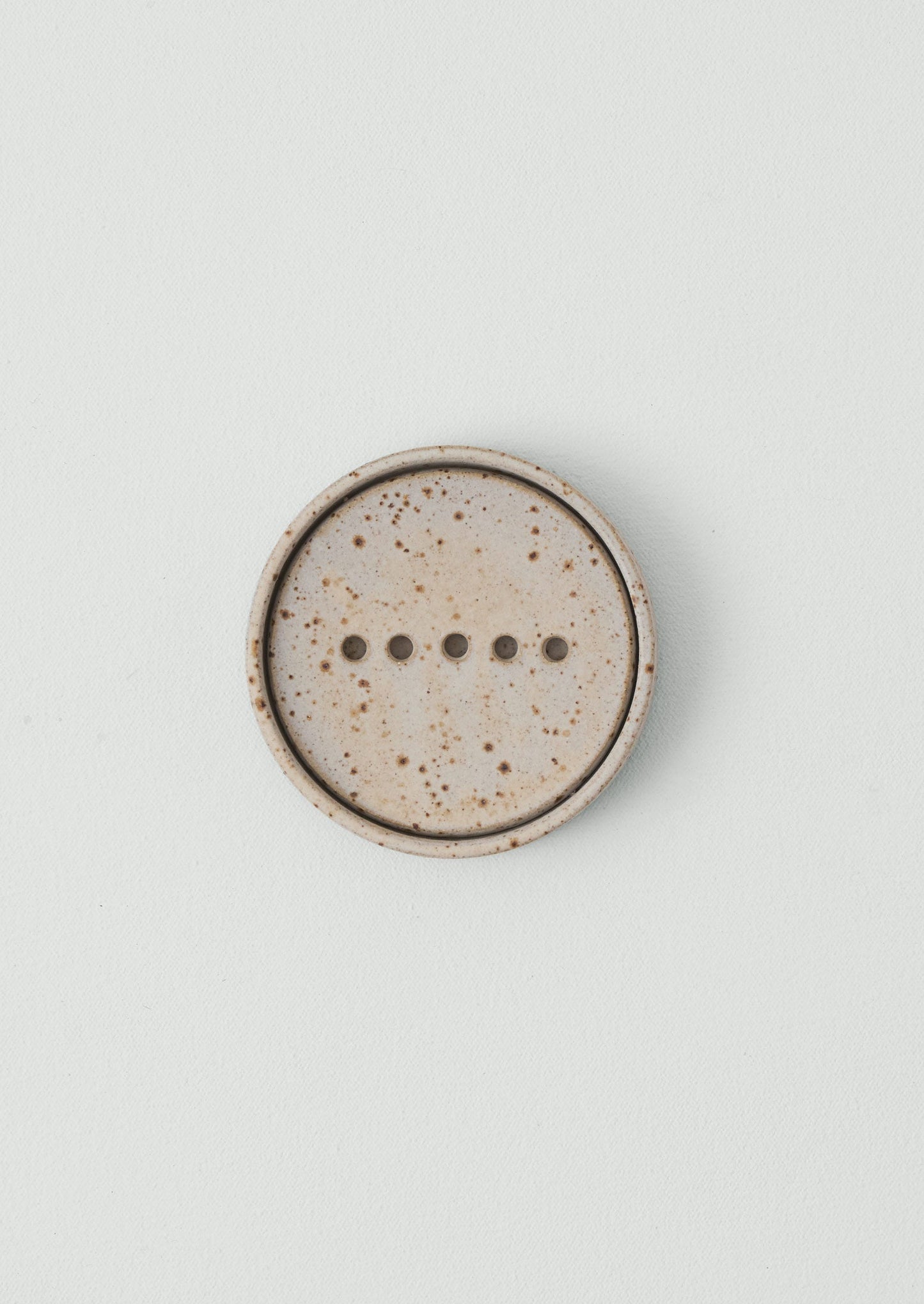 Twinn Pottery Soap Dish | Speckled Oat