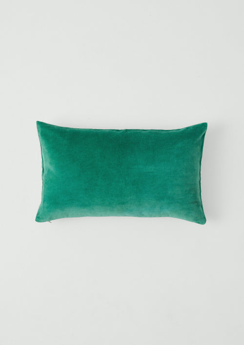 Rectangular Velvet Cushion Cover | Absinthe Green