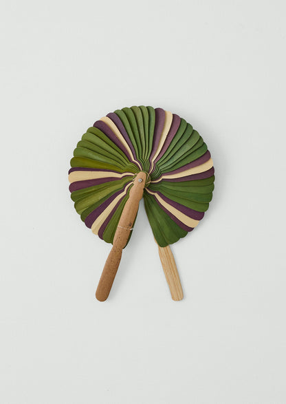 Khmer Fan | Fern Green Multi