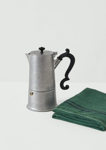 Stonewashed Moka Pot | Silver